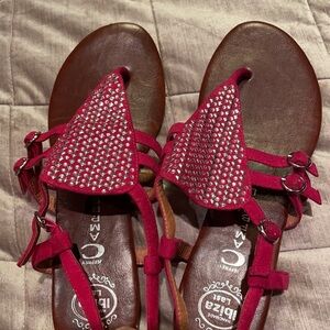 JEFFREY Campbell Handmade Ibiza Last Studded & Gemstone Sandals